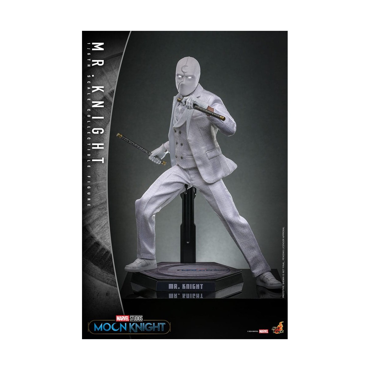 Hot Toys Marvel - Moon Knight - Mr. Knight MMS 1/6