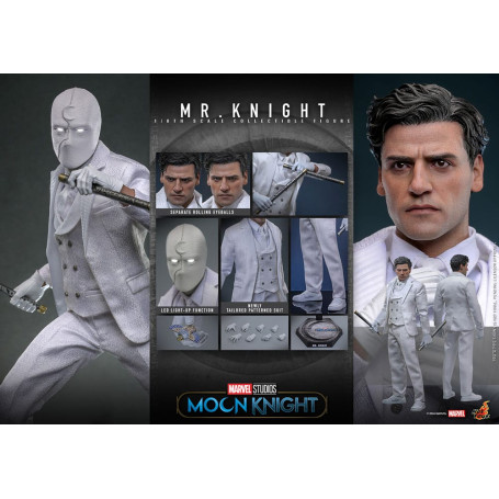 Hot Toys Marvel - Moon Knight - Mr. Knight MMS 1/6