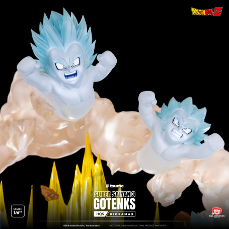 Tsume Dragon Ball Z HQS Dioramax - Super Saiyan 3 GOTENKS