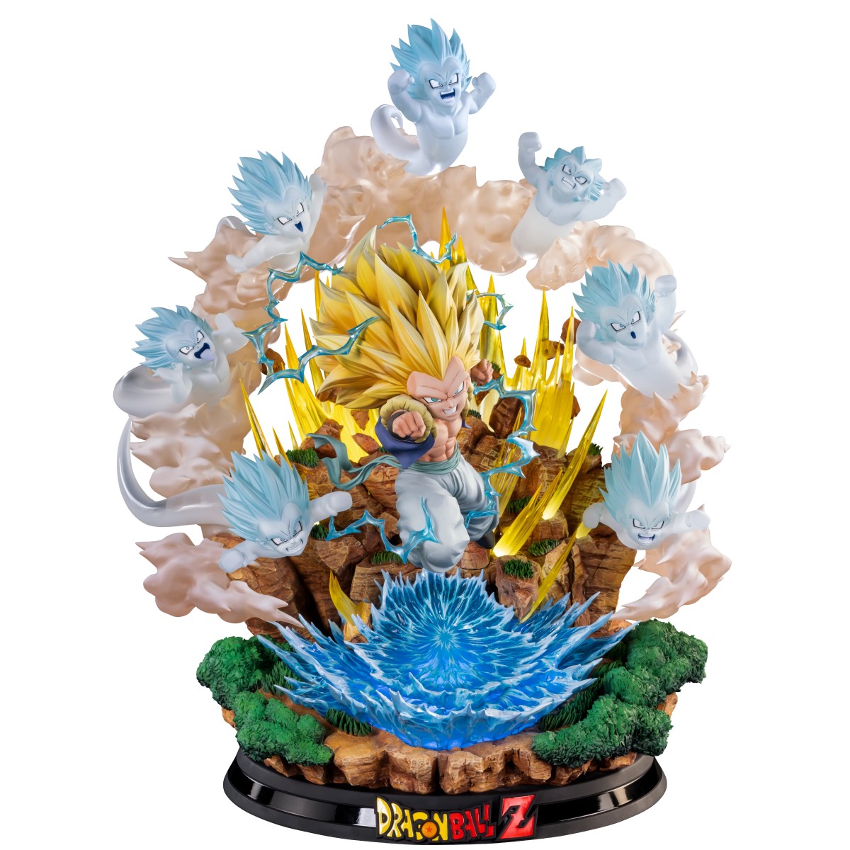 Tsume Dragon Ball Z HQS Dioramax - Super Saiyan 3 GOTENKS