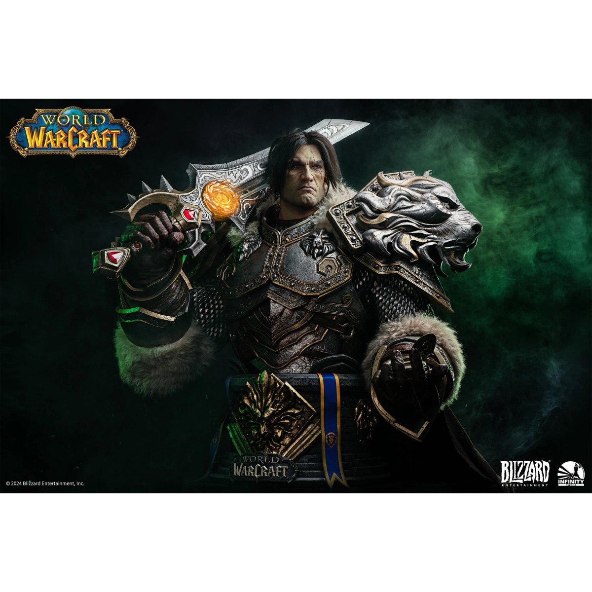 INFINITY STUDIO x BLIZZARD - Varian Wrynn - World of Warcraft Büste 1/1
