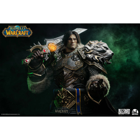 INFINITY STUDIO x BLIZZARD - Varian Wrynn - World of Warcraft Büste 1/1