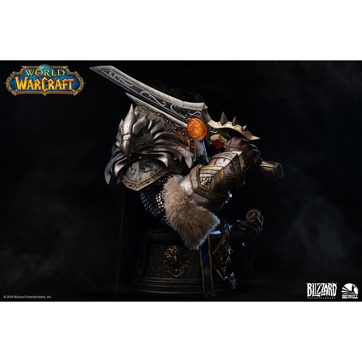 INFINITY STUDIO x BLIZZARD - Varian Wrynn - World of Warcraft Büste 1/1