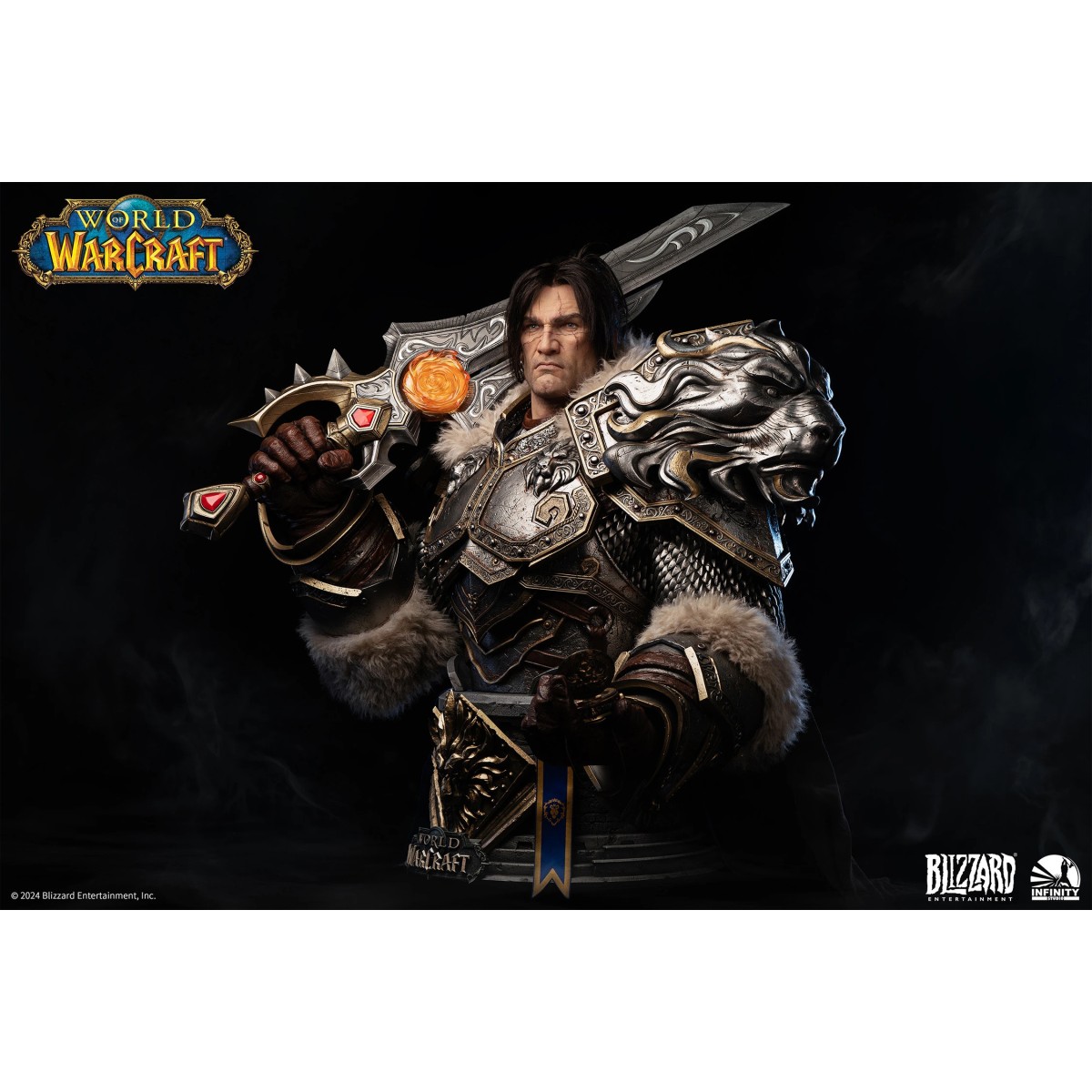 INFINITY STUDIO x BLIZZARD - Varian Wrynn - World of Warcraft Büste 1/1