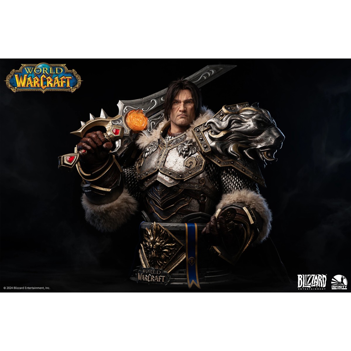 INFINITY STUDIO x BLIZZARD - Varian Wrynn - World of Warcraft Büste 1/1