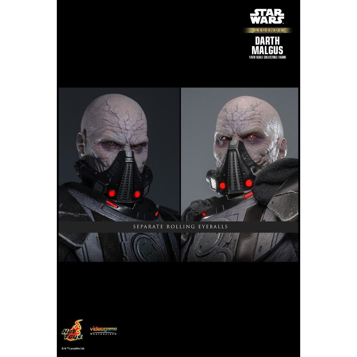 Hot Toys Star Wars Legends - Darth Malgus Videogame Masterpiece 1/6