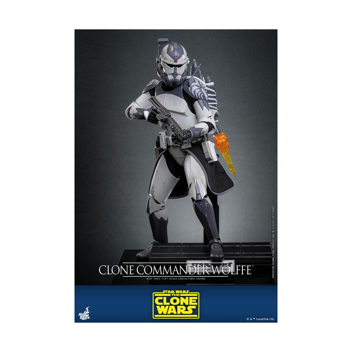 Hot Toys Star Wars - Clone Commander Wolffe - The Clone Wars 1/6