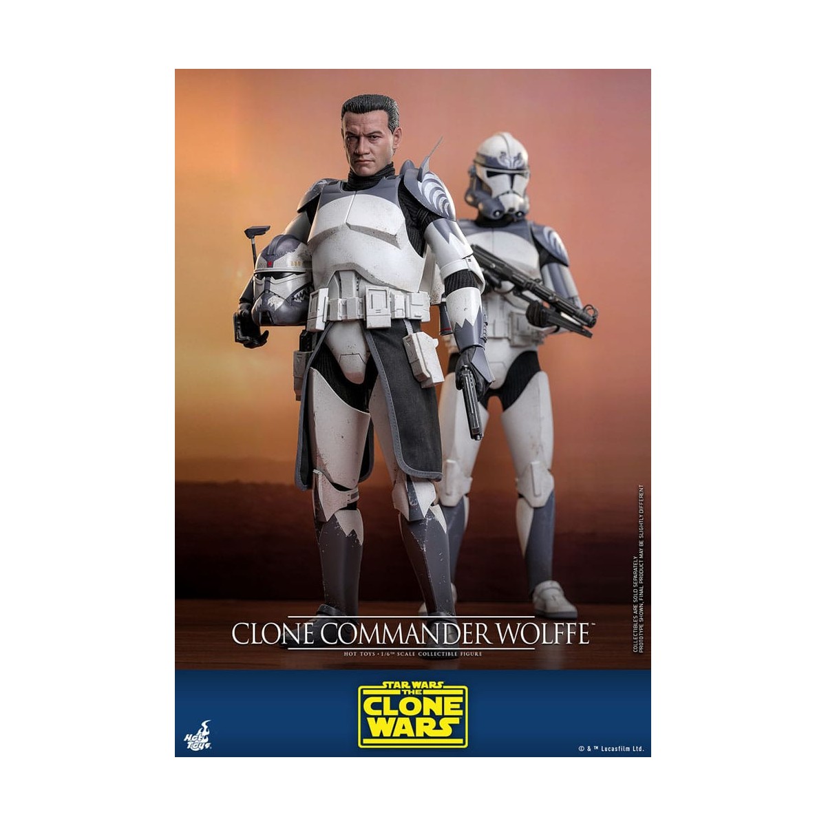 Hot Toys Star Wars - Clone Commander Wolffe - The Clone Wars 1/6