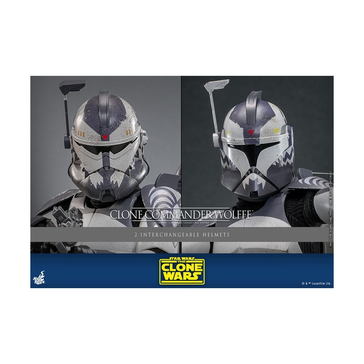 Hot Toys Star Wars - Clone Commander Wolffe - The Clone Wars 1/6