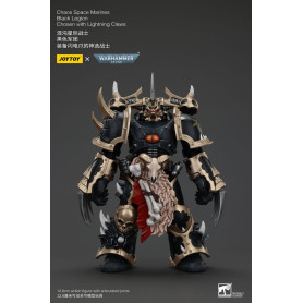 JoyToy Space Marines - Black Legion - Chosen with Lightning Claws 1/18 - Warhammer 40K