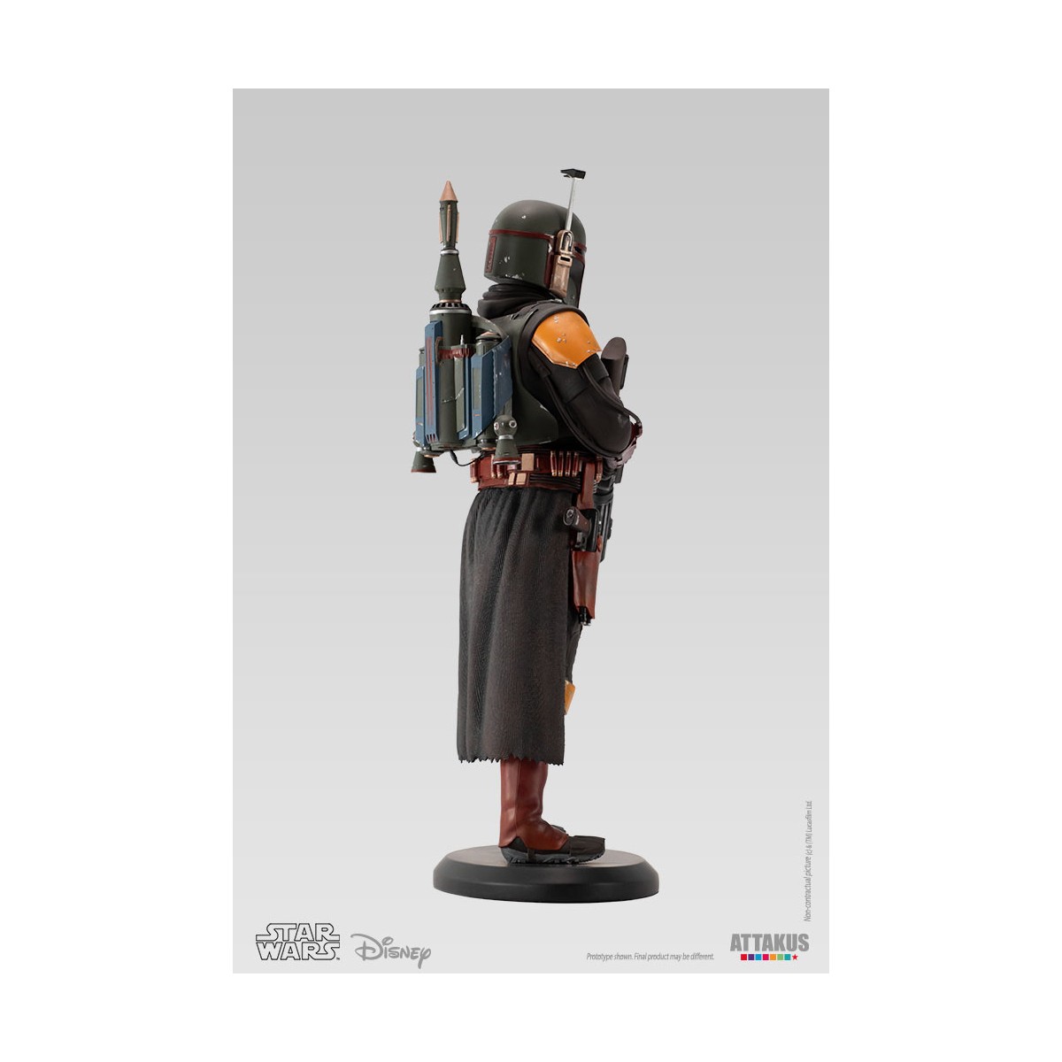 Attakus - Star Wars Boba Fett 3 - The Book of Boba Fett 1/5 Klassische Sammlung