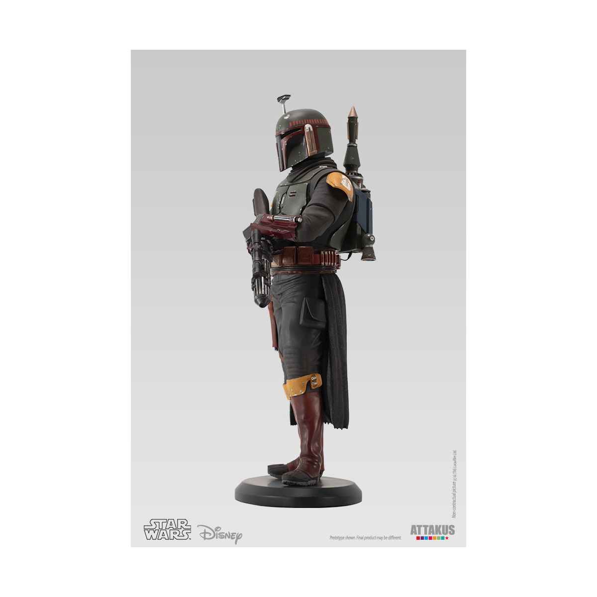 Attakus - Star Wars Boba Fett 3 - The Book of Boba Fett 1/5 Klassische Sammlung