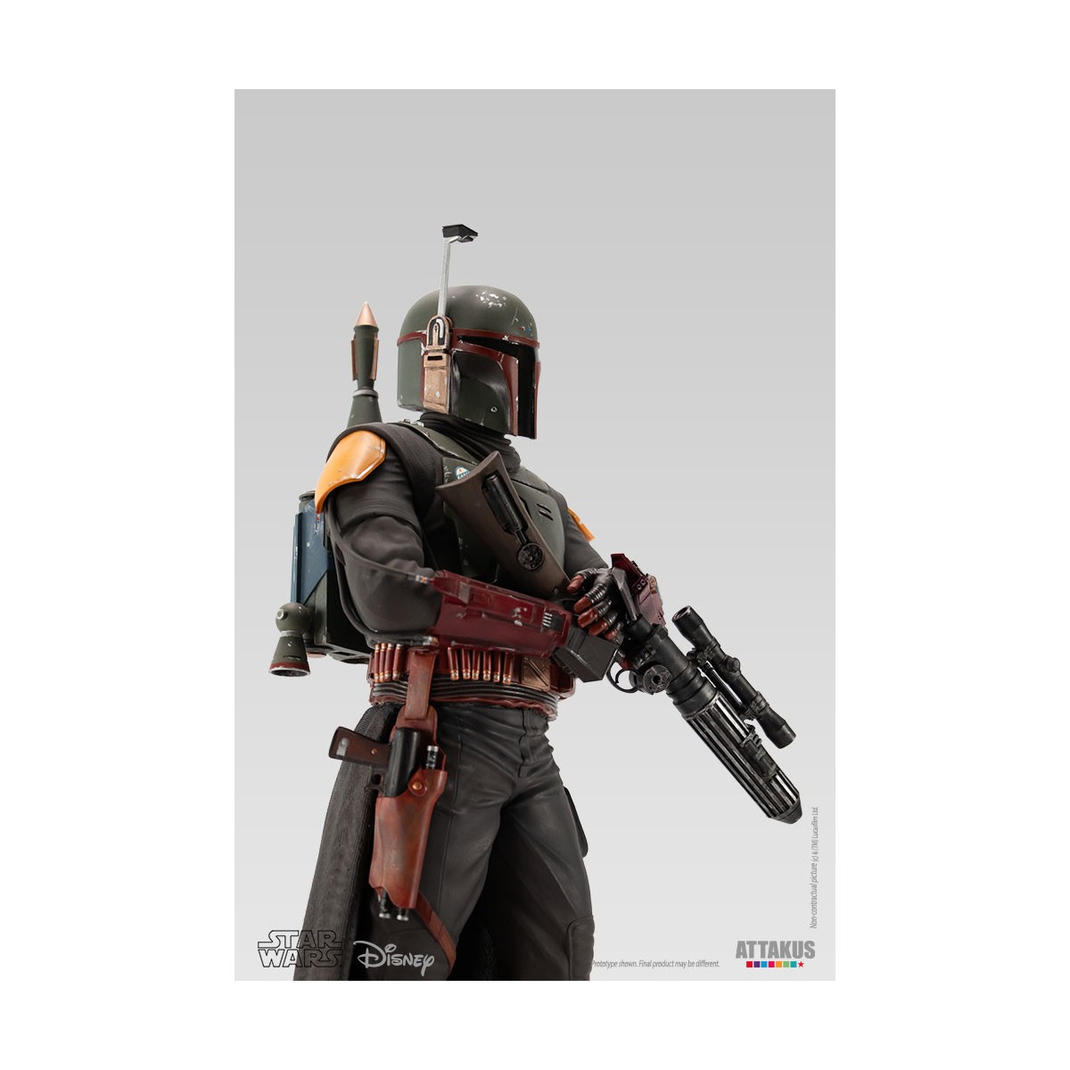 Attakus - Star Wars Boba Fett 3 - The Book of Boba Fett 1/5 Klassische Sammlung