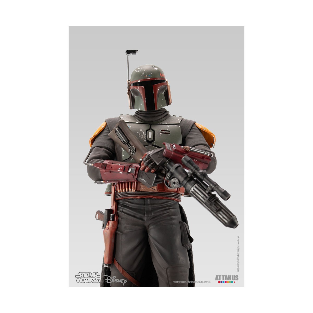 Attakus - Star Wars Boba Fett 3 - The Book of Boba Fett 1/5 Klassische Sammlung