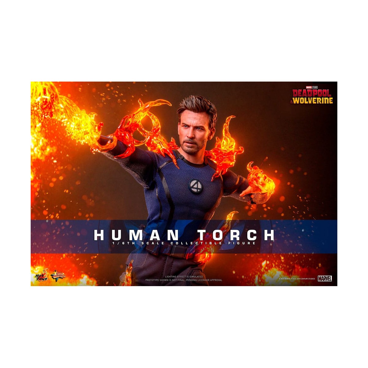 Hot Toys Marvel Deadpool & Wolverine - Human Torch MMS 1/6
