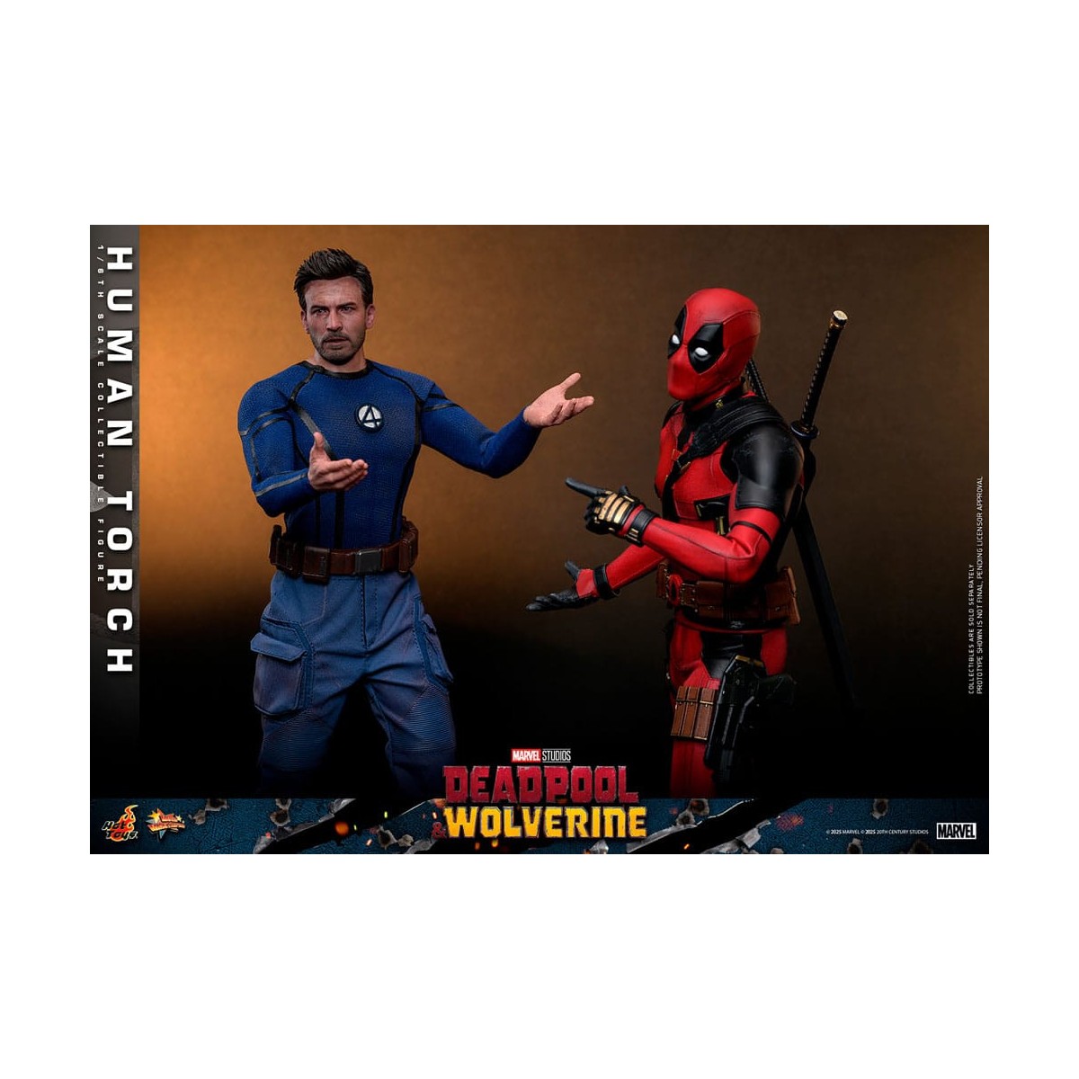 Hot Toys Marvel Deadpool & Wolverine - Human Torch MMS 1/6