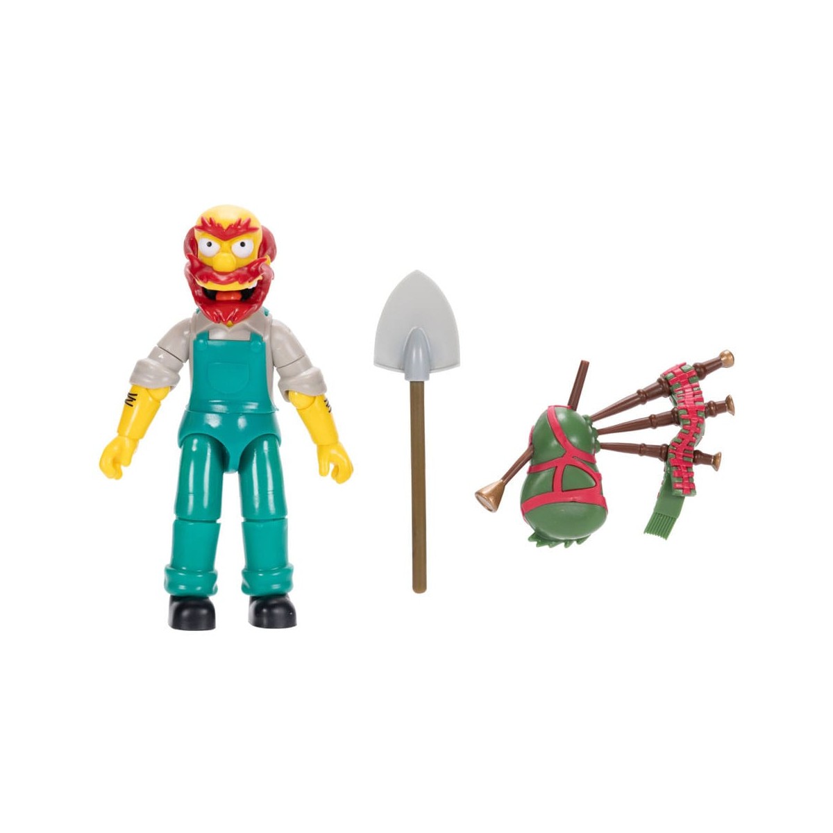 Jakks Pacific - Die Simpsons - Wave 1 Homer, Bart, Willie, Otto.