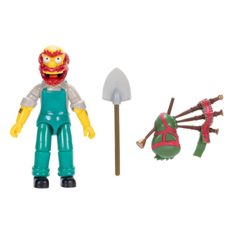 Jakks Pacific - Die Simpsons - Wave 1 Homer, Bart, Willie, Otto.