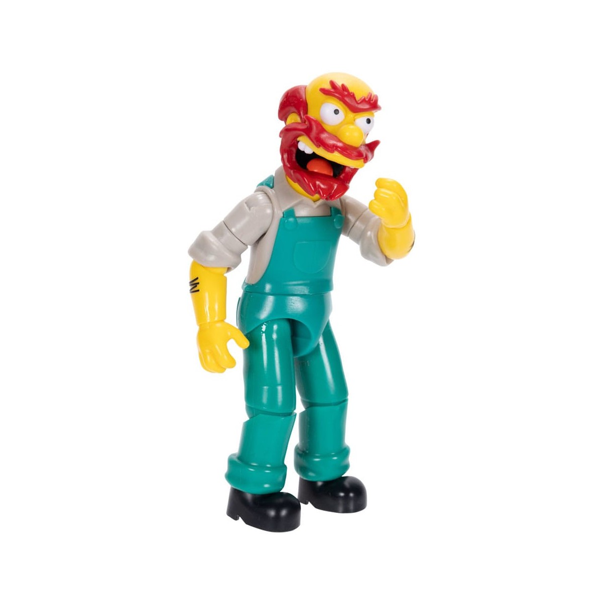 Jakks Pacific - Die Simpsons - Wave 1 Homer, Bart, Willie, Otto.