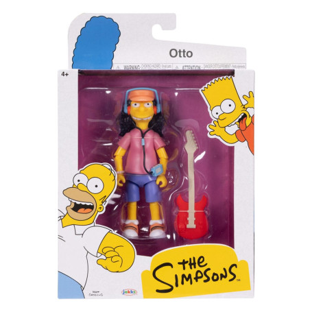 Jakks Pacific - Die Simpsons - Wave 1 Homer, Bart, Willie, Otto.