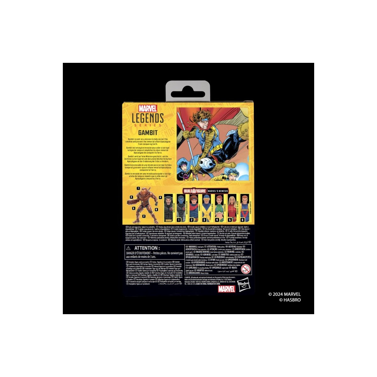 Hasbro Marvel Legends Series X-Men - Gambit AoA - Nemesis Wave