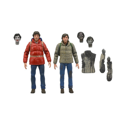 NECA - Jack and David - Der Werwolf von London - An American Werewolf in London