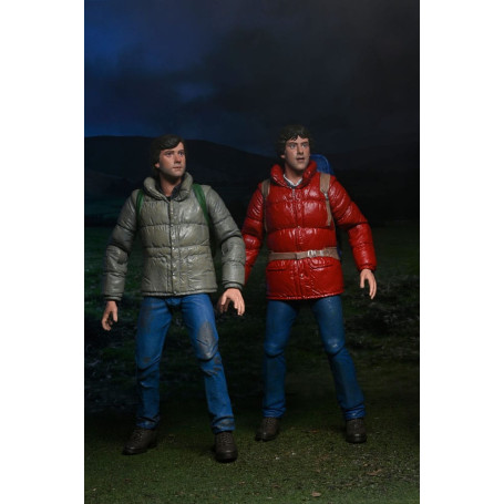 NECA - Jack and David - Der Werwolf von London - An American Werewolf in London