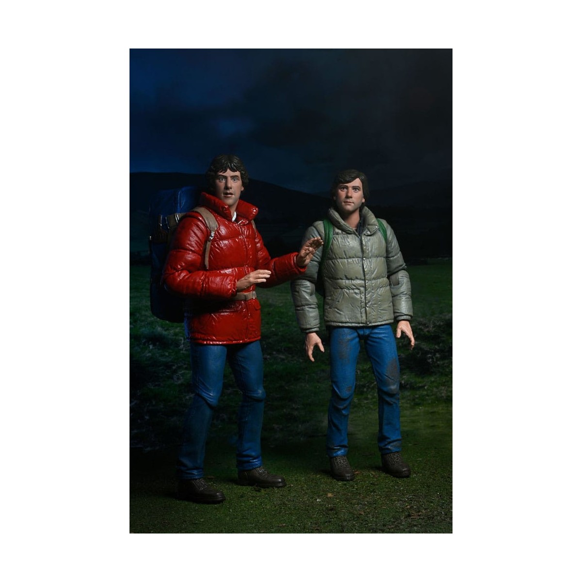 NECA - Jack and David - Der Werwolf von London - An American Werewolf in London