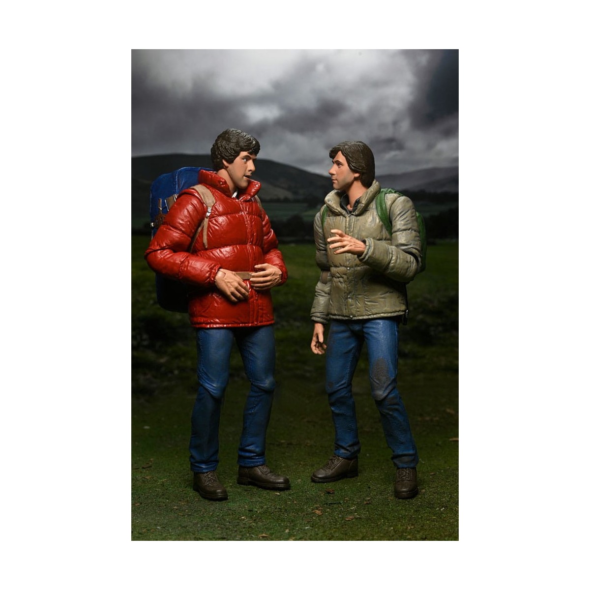 NECA - Jack and David - Der Werwolf von London - An American Werewolf in London