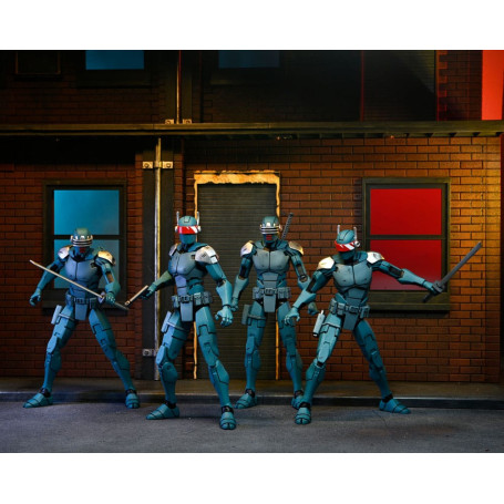 NECA - IDW Comics - Ultimate SYNJA PATROL BOT - The Last Ronin - TMNT - Teenage Mutant Ninja Turtles