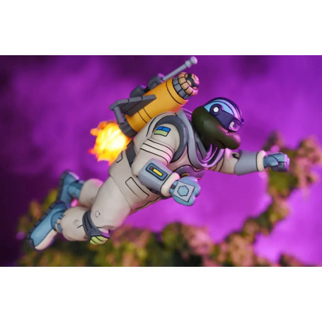 NECA - Space Adventure Donatello & Samurai Adventure Michelangelo - TMNT Cartoon