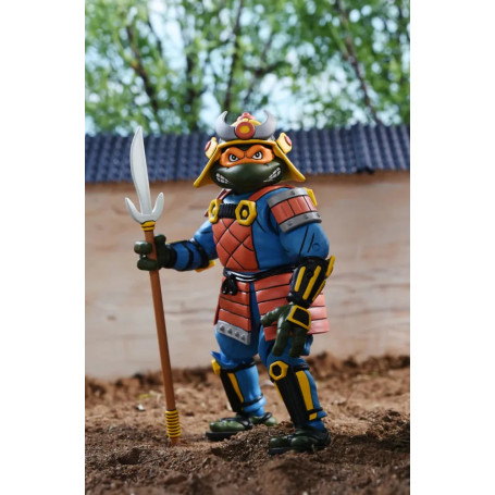 NECA - Space Adventure Donatello & Samurai Adventure Michelangelo - TMNT Cartoon