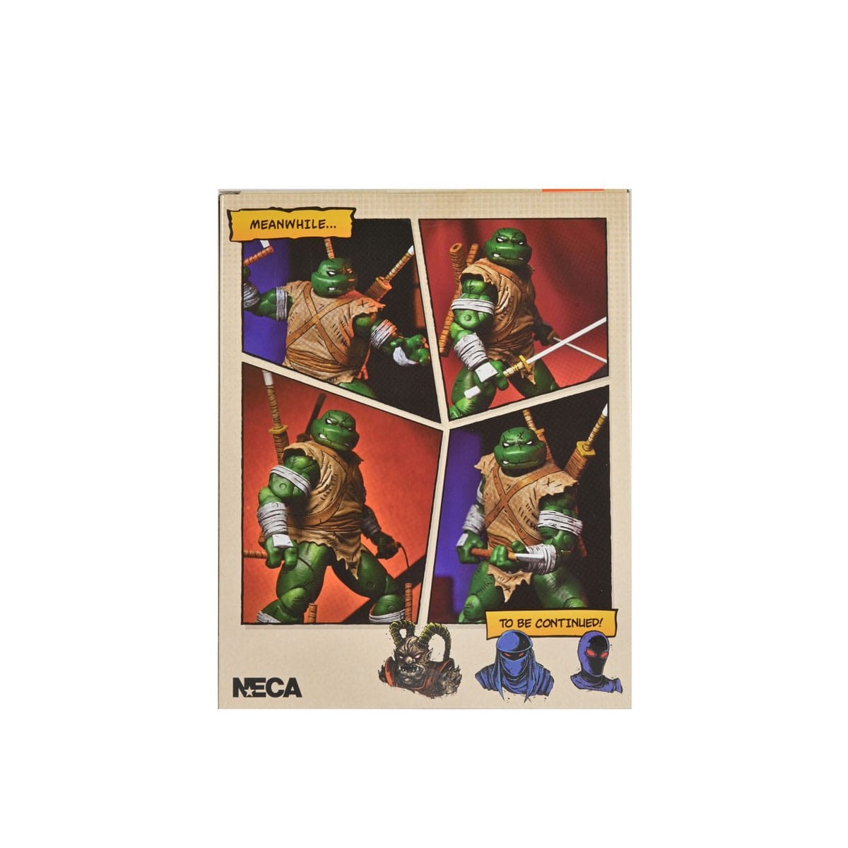 NECA - Mirage Comics Michelangelo the Wanderer TMNT - Teenage Mutant Ninja Turtles