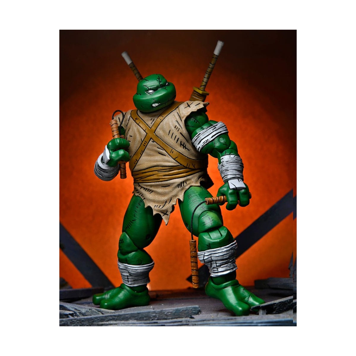 NECA - Mirage Comics Michelangelo the Wanderer TMNT - Teenage Mutant Ninja Turtles