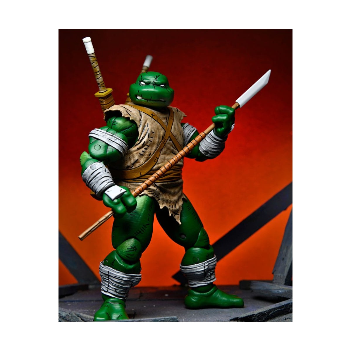 NECA - Mirage Comics Michelangelo the Wanderer TMNT - Teenage Mutant Ninja Turtles