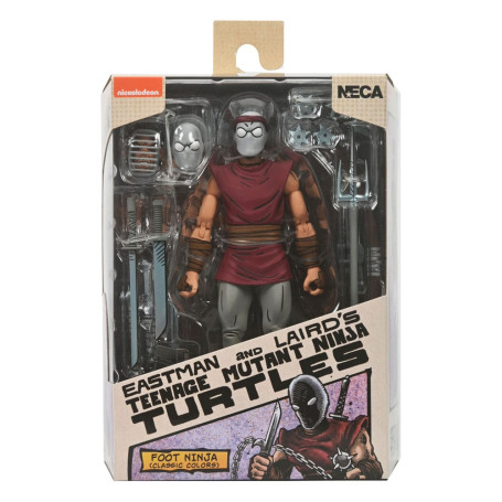 NECA - Mirage Comics - FOOT NINJA Classic Colors - TMNT - Teenage Mutant Ninja Turtles