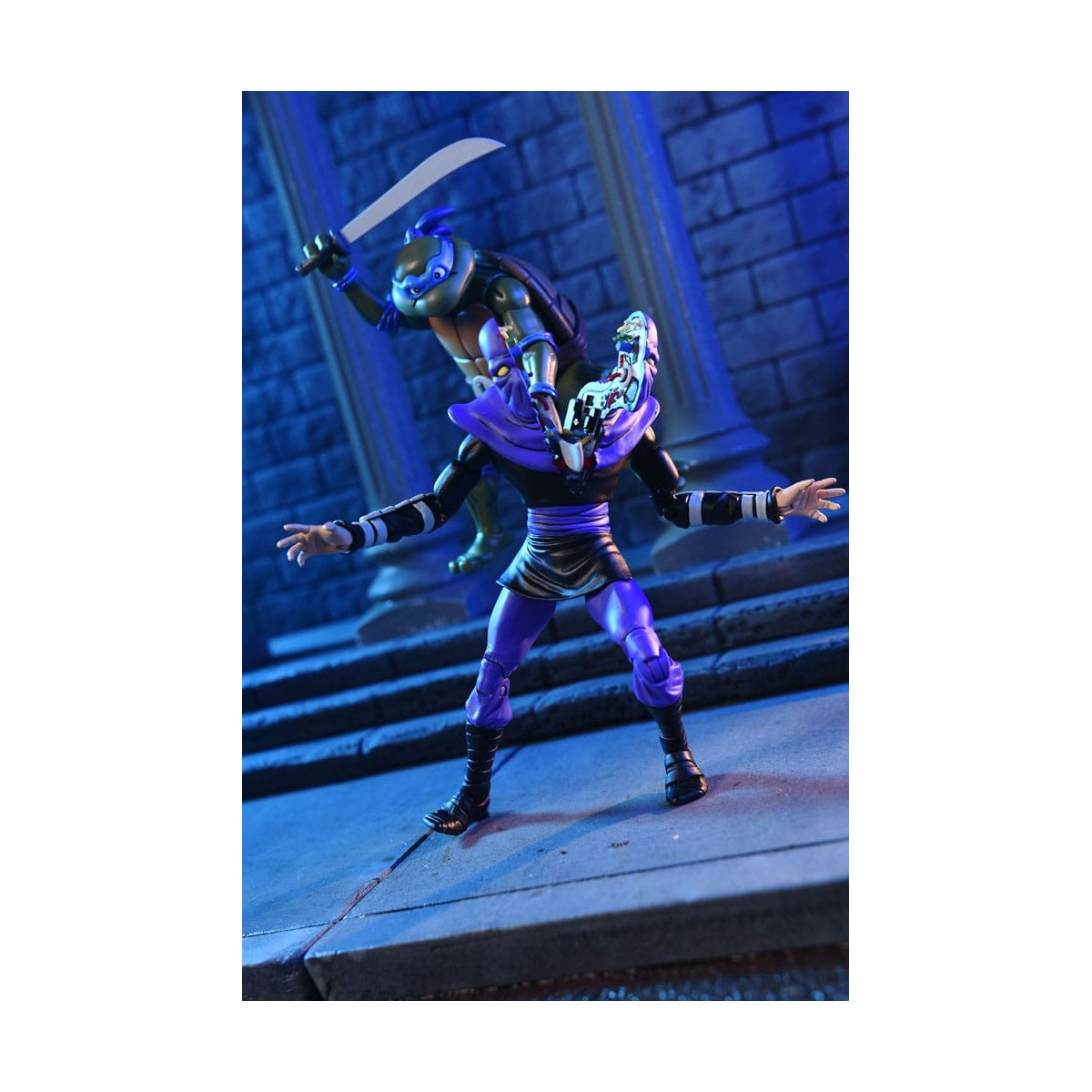 NECA - Business Suit Casey Jones & Split Foot Soldier - TMNT Cartoon