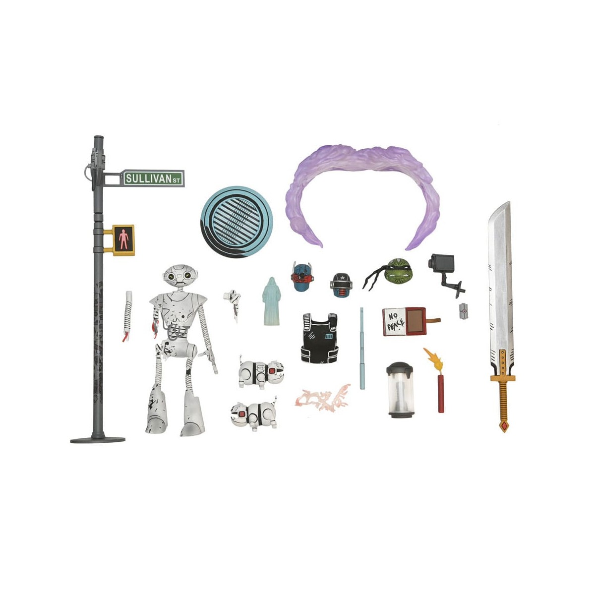 NECA - IDW Comics The Last Ronin - Accessory Pack TMNT - Teenage Mutant Ninja Turtles
