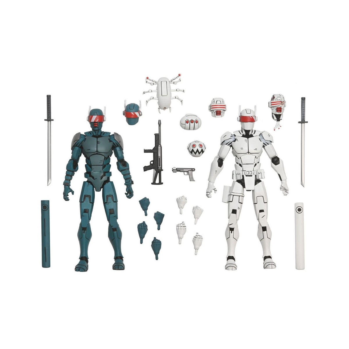 NECA - IDW Comics - SYNJA Patrol Troop Reinforcements Pack - The Last Ronin - TMNT - Teenage Mutant Ninja Turtles