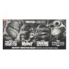 NECA - Turtles Black & White 4er-Pack Actionfiguren - Universal Monsters x TMNT