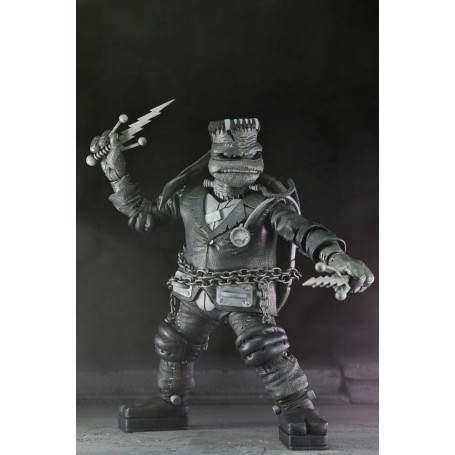 NECA - Turtles Black & White 4er-Pack Actionfiguren - Universal Monsters x TMNT