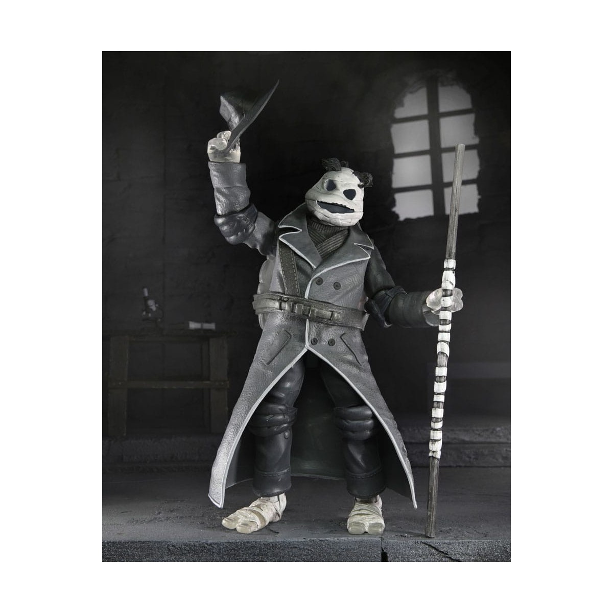 NECA - Turtles Black & White 4er-Pack Actionfiguren - Universal Monsters x TMNT