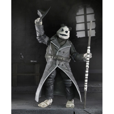 NECA - Turtles Black & White 4er-Pack Actionfiguren - Universal Monsters x TMNT