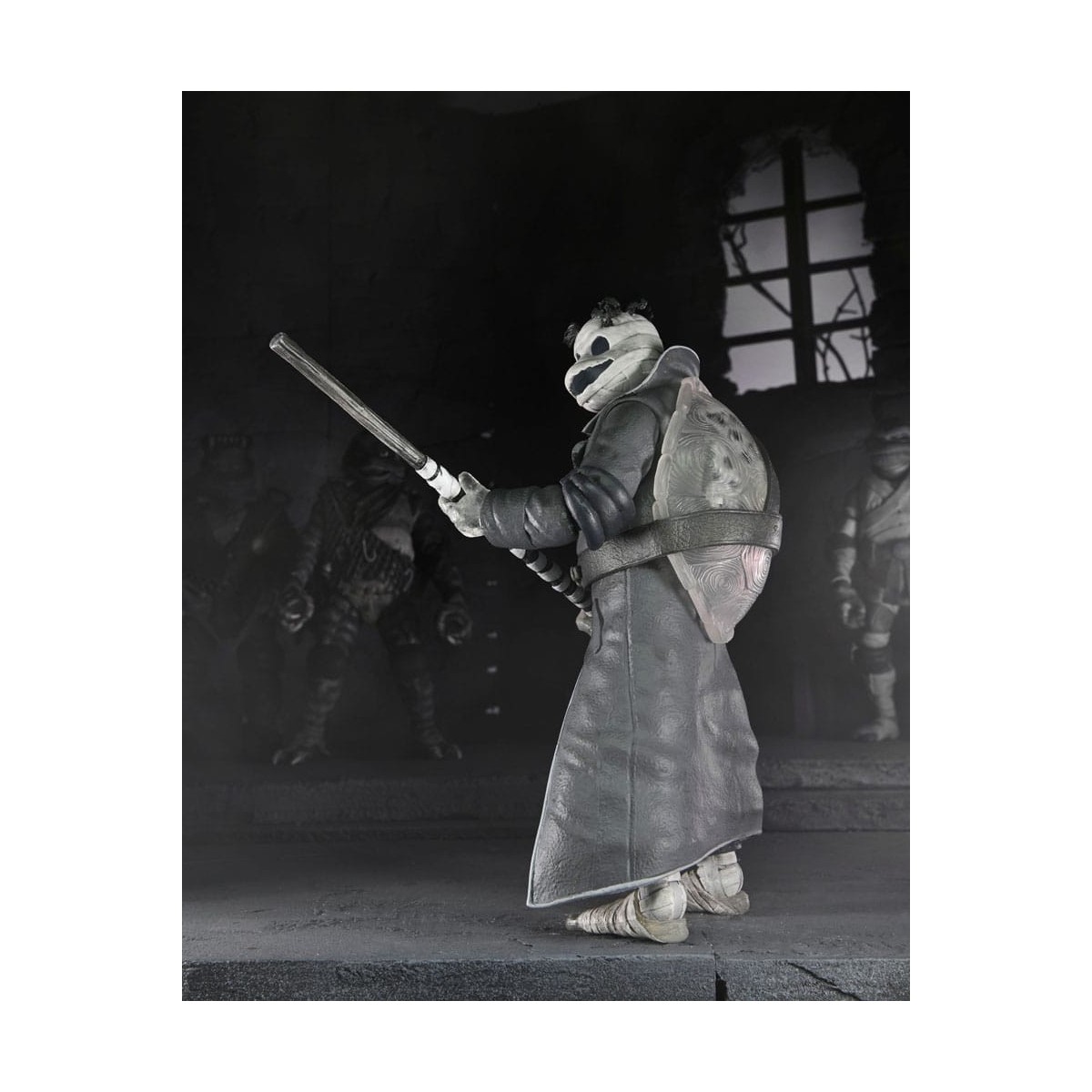 NECA - Turtles Black & White 4er-Pack Actionfiguren - Universal Monsters x TMNT