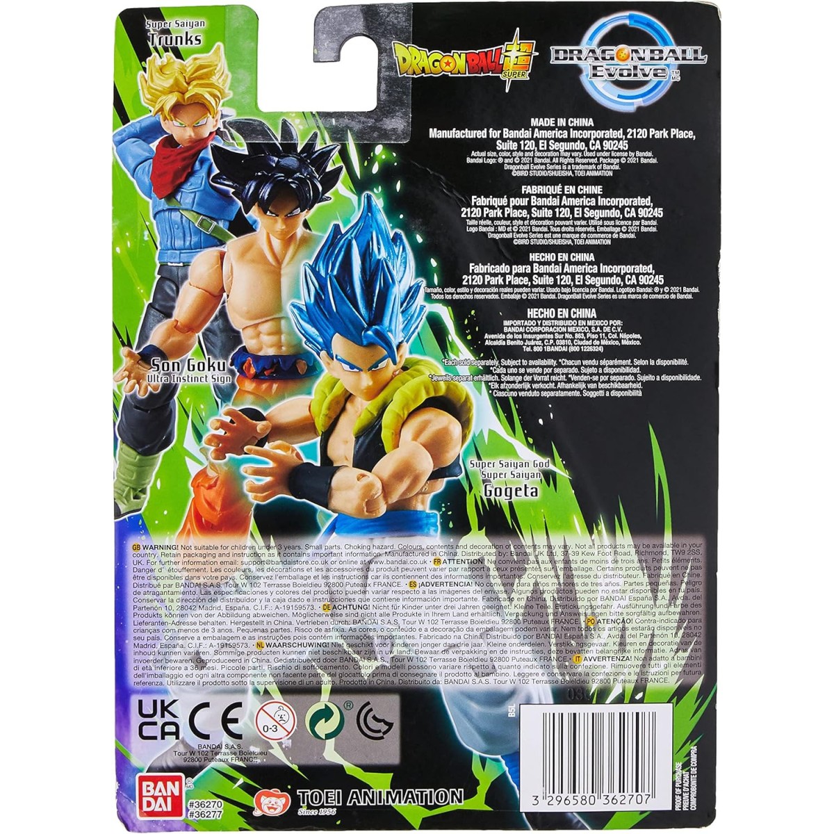 Bandai Dragon Ball Super - Gogeta Blue - Dragon Ball Evolve
