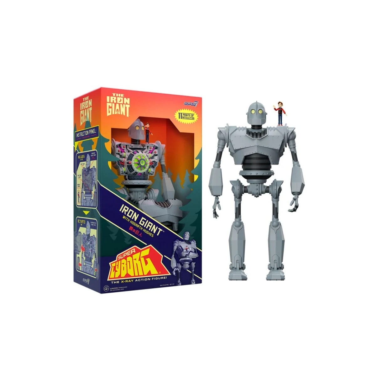 Super 7 - Der eiserne Riese - Super Cyborg Iron Giant - Full Color