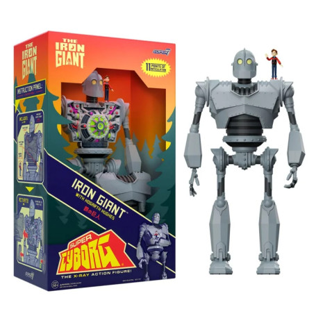 Super 7 - Der eiserne Riese - Super Cyborg Iron Giant - Full Color