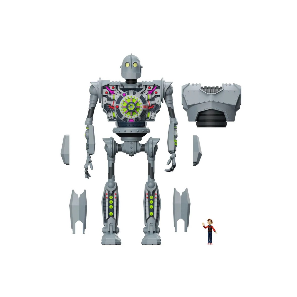 Super 7 - Der eiserne Riese - Super Cyborg Iron Giant - Full Color