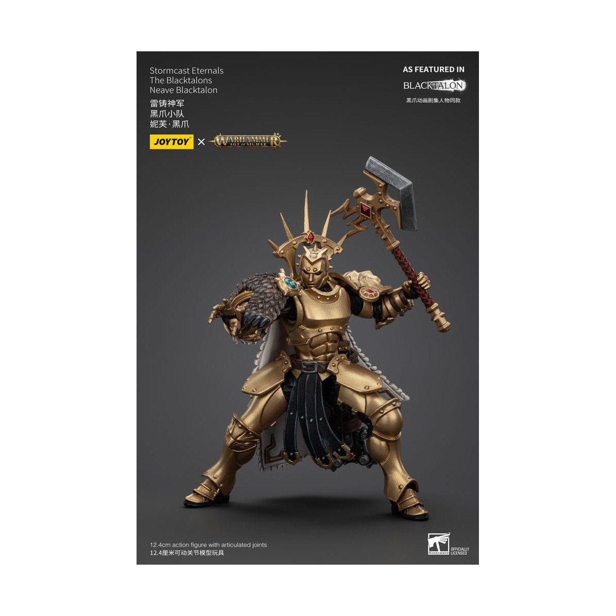JoyToy - Stormcast Eternals The Blacktalons - Neave Blacktalon 1/18 - Warhammer Age of Sigmar