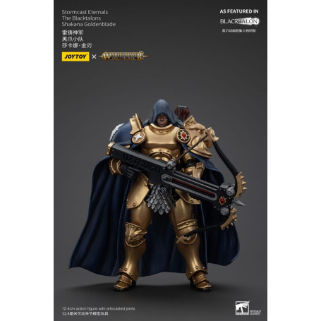 JoyToy - Stormcast Eternals The Blacktalons - Shakana Goldenblade 1/18 - Warhammer Age of Sigmar
